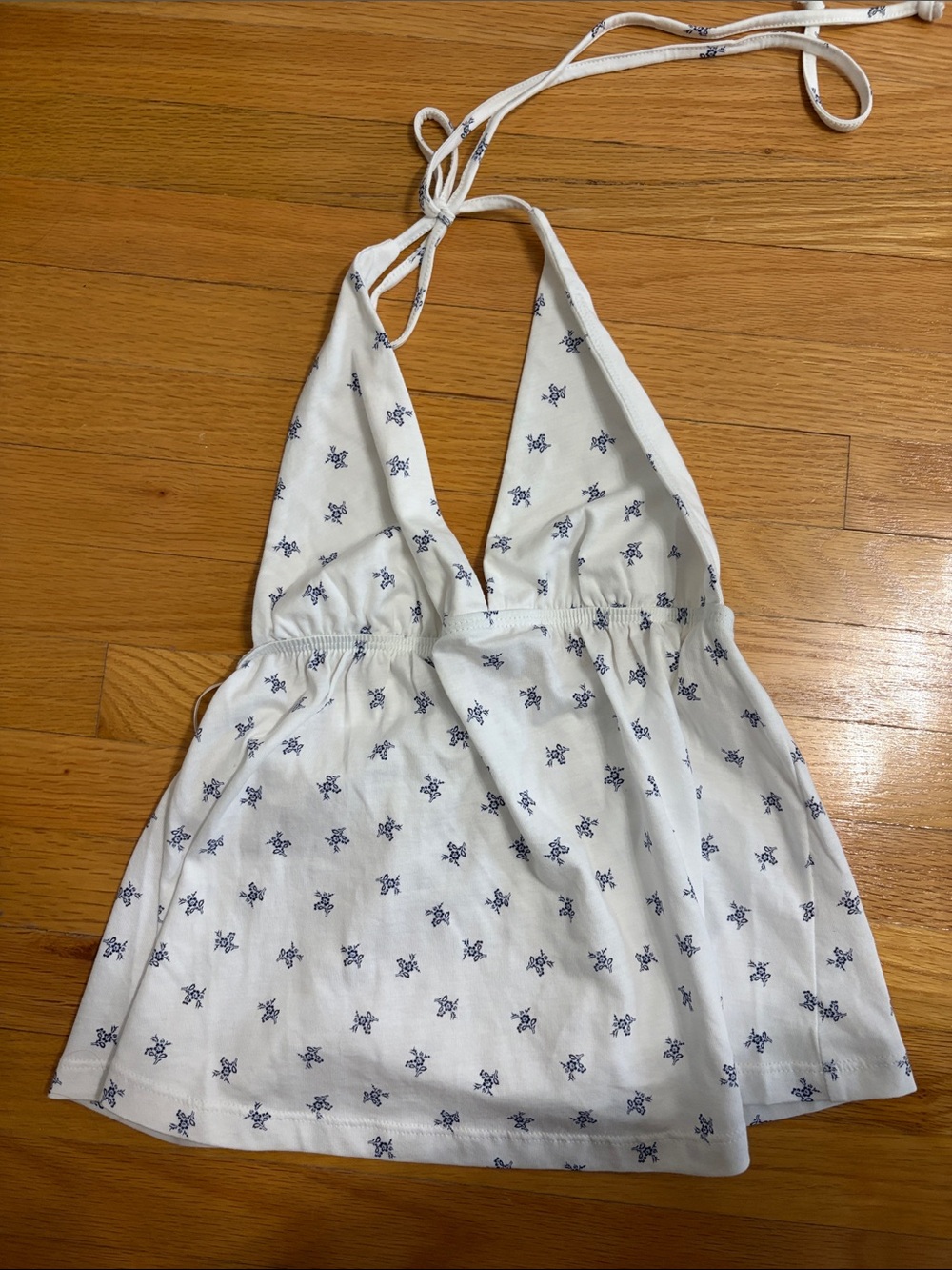NWT Aritzia Sunday Best CottonWhisk Caro Halter Top - Size XS